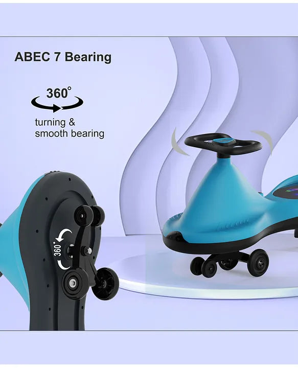 Swing Car for Kids 2 to 5 Years – Safe, Fun & Battery-Free Ride-On Toy